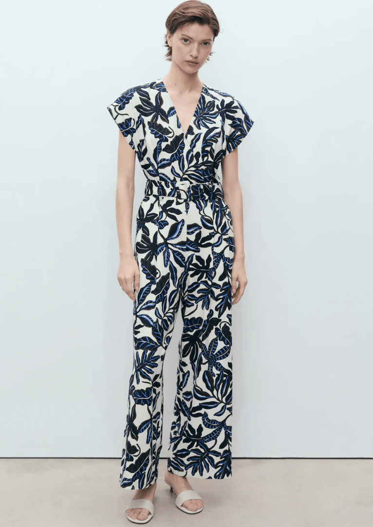 graduation fashion - leaf jumpsuit